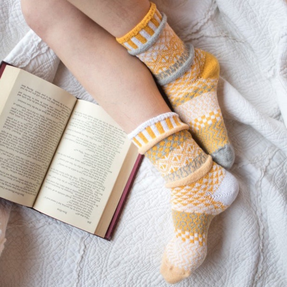 Free People 🌟 Solmate Socks: Adult Crew Socks: Northern Sun